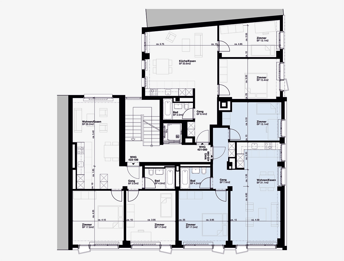 2. OG - Wohnung 422-090