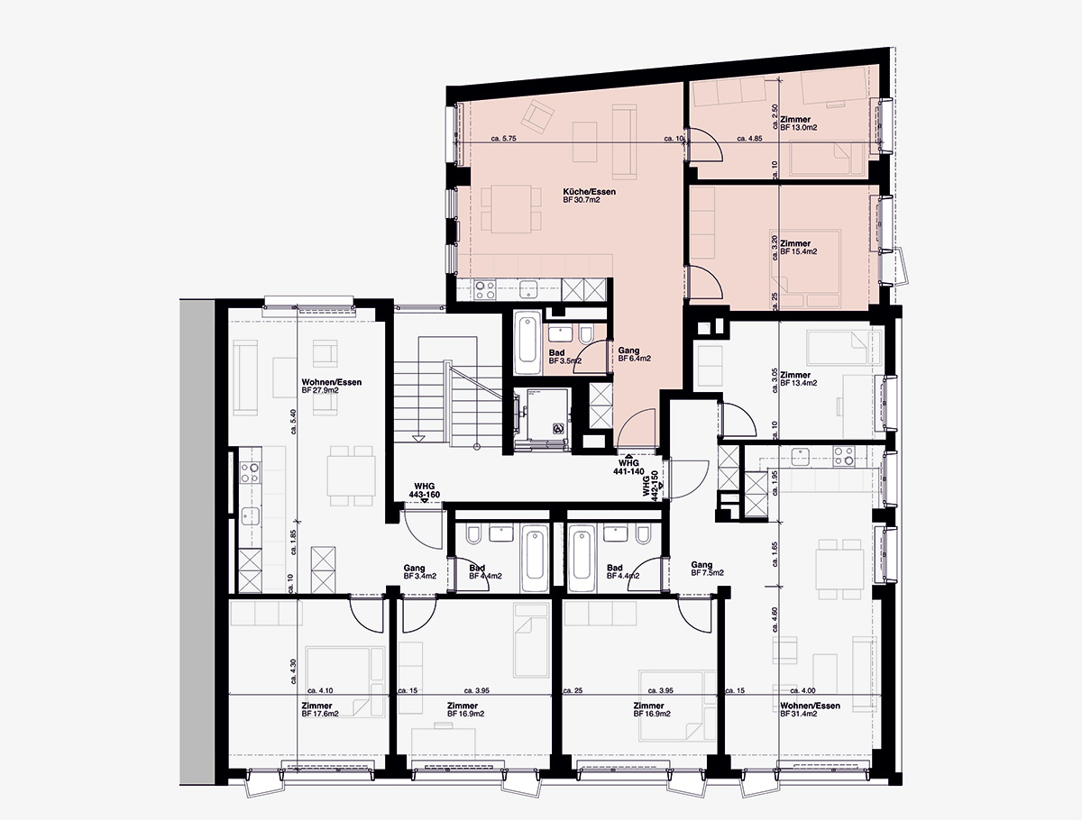 4. OG - Wohnung 441-140