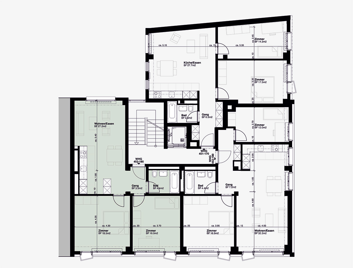 5. OG - Wohnung 453-190